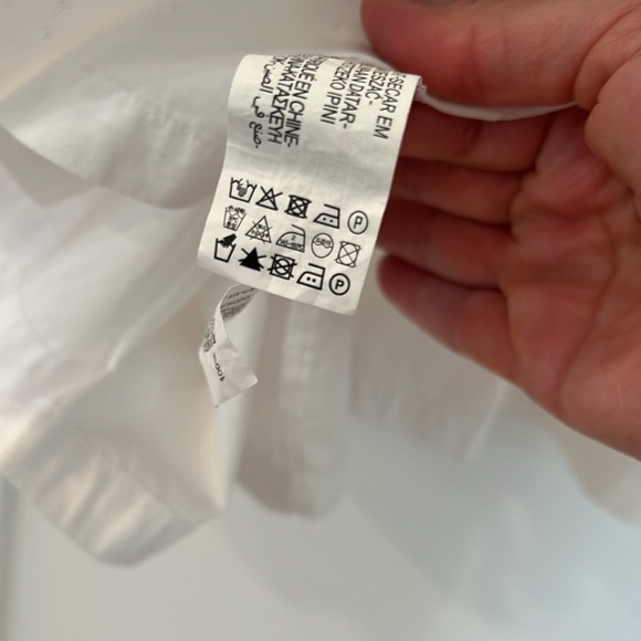 Zara white dress with ivory crocheted vest XXL - Picture 7 of 7